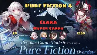 [HSR: PF 4] E0 Clara E1S0 Hanabi - Pure Fiction 4 Ver 2.0.2 - Clara just build diff in Node 2