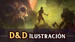 As&iacute; es el proceso real de una ilustraci&oacute;n D&D Old School