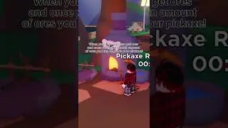 How to upgrade your pickaxe in the fossil Isle update!! #gaming #roblox #trending #adoptme #fyp