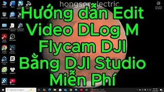Hướng dẫn edit Video D log M tren Flycam DJI Mini 4 pro Air 3S bằng DJI Studio miễn ph&iacute;