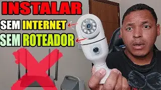COMO USAR CAMERA WI-FI SEM ROTEADOR E SEM INTERNET EM QUALQUER LUGAR ! LUGARES  ISOLADOS SEM REDE ❗✅