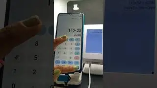 Bonrix 3.5&rdquo; USB Calculator Display with Dynamic QR Codes &ndash; Perfect for Small Retailers! #calculator