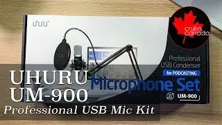 UHURU Professional Cardioid Microphone Kit | Best Starter Mic Kit?