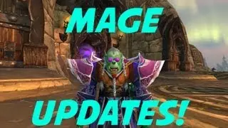 WoW Patch 5.4 PTR: New Frost Mage Glyphs and Mastery, Icicles!