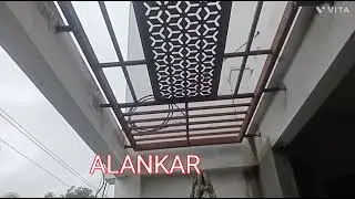 परगोला कैसे कवर करें ? OPEN Area covered by GRILL ALANKAR Architect and Engineers