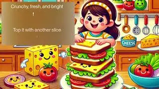 Let&rsquo;s Build a Sandwich! 🥪 | Fun Food Song for Kids | Learn Layers Rhyme | Babbleoo