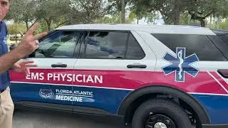FAU EMS Fellowship Vehicles Arrive