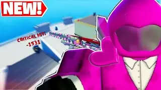 TRICKSHOT WITH NEW ROBLOX ARSENAL TRAVELLING HEARTS EVENT SKIN ⚡🔥