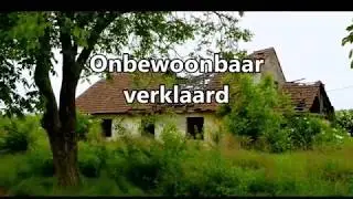 Onbewoonbaar verklaard