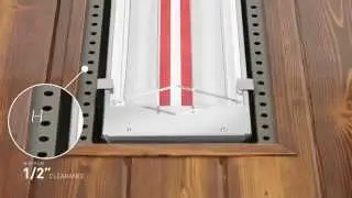 How to Flush Mount an Infratech W-Series or WD-Series Heater