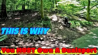 This Is Why YOU MUST OWN A Dual Sport  || Backroad Adventures - From Road To Dirt