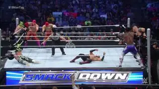 Командный матч из 8 человек: SmackDown – 30 июля 2015 г.