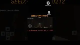 Minecraft igloo secret base #shortsvideo