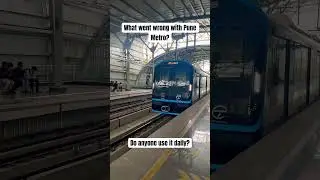 Pune metro seems to be failed #metro #pune