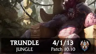 Trundle Jungle vs Lee Sin | Pinoy Challenger Replay Patch 10.10