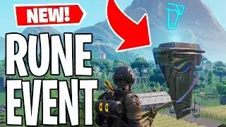 FORTNITE RUNE EVENT AT LOOT LAKE LIVE NOW! *NEW* RUNES ARE MOVING NOW!