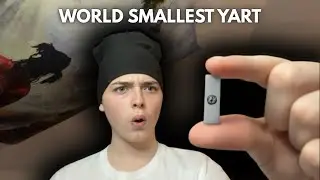 TRYING THE WORLDS SMALLEST YART!!