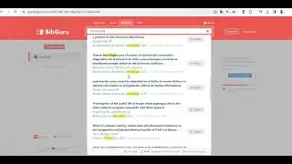 Bibliografia en APA 7ma Edición con BibGuru