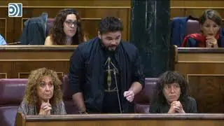 Rufián, a Rajoy: 