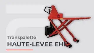 Transpalette haute lev&eacute;e : mise &agrave; hauteur de palette gr&acirc;ce au niveau constant
