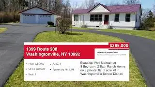 1399 Route 208 Walk thru Video NO Logos