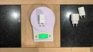 Anker Nano Pro 20W iPhone Charger EU Version VS Apple UCB-C 20W - Comparing Size and Weight EU Spec