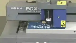 Roland EGX-30 Engraving Machine pt.2