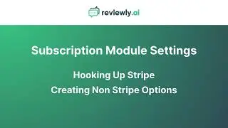 Subscription Module Settings