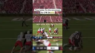 The CFB 25 Movement Is Unreal😭😭 #collegefootball #cfb