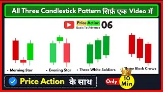 All Three Candlestick patterns in one video | Price Action Trading Episode 6 | Price Lesson Hindi