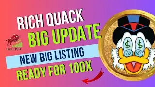 Rich Quack Coin New Listing | Richquack coin news today | richquack token price prediction