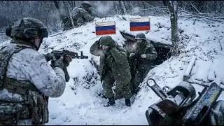 🔴 Ukrainian Azov Brigade Storm Russians in Winter Assault