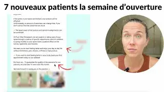 Comment obtenir 7 nouveaux patients par semaine sans effort