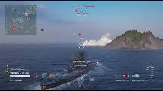 Yamato 4vs4 World of Warships: Legends