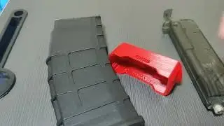 Адаптер для скоростного заряжания GHK M4, напечатанный на 3D-принтере для страйкбола