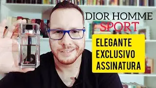 Dior Homme Sport/Um dos MELHORES Perfumes Assinatura*/Para TODOS os Momentos!