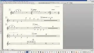 Tempo Marks Alignment with Minimized Vertical Offset