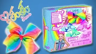 JOJO SIWA BOW MAKER WITH PIXIE AND AMELIE | Little Kelly & Friends ToysReview for Kids