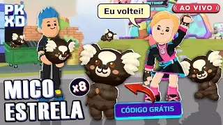 🐵 8 Pets Mico-Estrela GR&Aacute;TIS no PK XD para INSCRITOS
