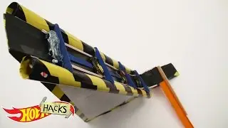 Rapid-Fire Launcher | Hot Hacks | @HotWheels