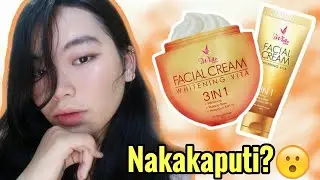 Iwhite Korea Whitening Vita Facial Cream Review| Nakakaputi?😮