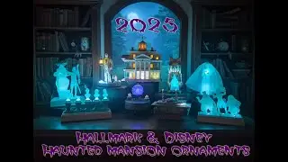Hallmark's 2025 Disney Haunted Mansion Ornament Collection is a MUST SEE!