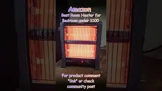 Sujata Room Heater Review 🔥 800W Quartz Heater for Bedroom | Winter Best Heater #bestroomheater