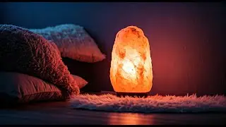 Himalayan Salt Lamp Glow | Cozy Sleep Ambience for Relaxation & Meditation (4K Loop)