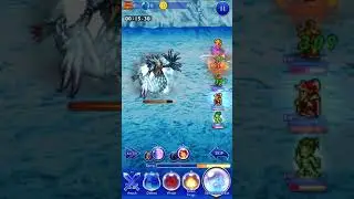 [FFRK] 3* Magicite: Ice [Sub-30s Run] | Sealion Record (Savage) | 28.23s