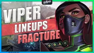 VIPER - FRACTURE Guide: Lineups, Walls, Setups 2022 | VALORANT