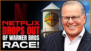 Netflix DROPS OUT of Race to Buy Warner Bros! Skydance FAR in the Lead for Zaslav's WBD?