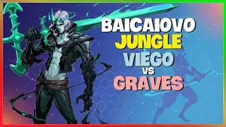 Baicaiovo Top 2 Chinese Super Server Challenger Viego Jungle Pathing and Execution Engsub