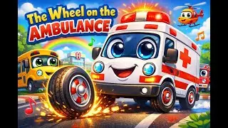 The Wheel on the Ambulance cartoon Cars | Baby Shark Sing a Song | #pawpatrol #memes #funnyshorts 