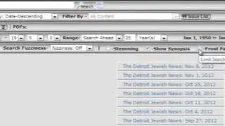 Welcome to the Detroit Jewish News Archive